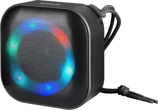 Defender Портативная колонка Enjoy 10 3Вт, черный, BT/light/400mAh [65009]
