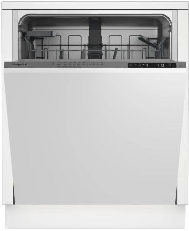 Встраиваемая посудомоечная машина HOTPOINT HI 4C66,  полноразмерная, ширина 59.8см, полновстраиваемая, загрузка 14 комплектов
