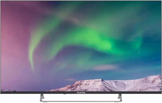 Телевизор QLED PolarLine 50" 50PQ71STC-SM черный 4K Ultra HD 60Hz DVB-T DVB-T2 DVB-C WiFi Smart TV (RUS)