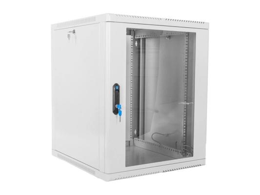 ЦМО Шкаф телекоммуникационный настенный сварной 12U (600  350) съёмные стенки, дверь стекло