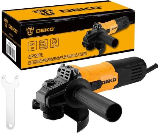 DEKO Углошлифовальная машина (УШМ) AG950DK, 125мм, 950 Вт 083-1024