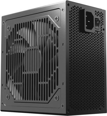 Блок питания ПК/ PCCOOLER, 750W 80+ White (ATX, ATX 2.4, Non-modular, 1x24(20+4)pin 550mm, 1xCPU*2 8(4+4)pin 610+150mm, 3xPCIe 8(6+2)pin 510mm, 2xSATA*3+MOLEX4pin*1 450+150+150+150mm , Active, 120x120mm, 140x150x86mm, APFC, OVP, SCP, OPP (140-160%, 2ms delay))