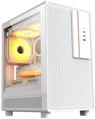 Корпус microATX Accord M3301 White Без БП белый