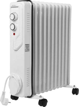 Масляный радиатор CENTEK CT-6207, 2500Вт, 11 секций, 3 режима, белый