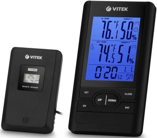 Погодная станция Vitek VT-3532,  черный