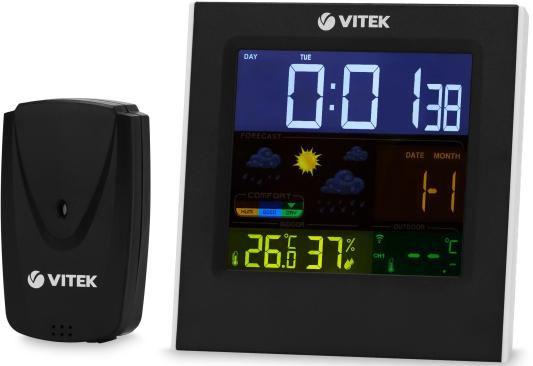 Погодная станция Vitek VT-6411,  черный