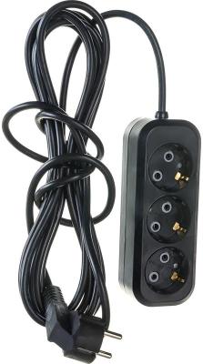 Gigant бытовой удлинитель с заземлением ПВС 3x0,75 3 гнезда 5м 80084