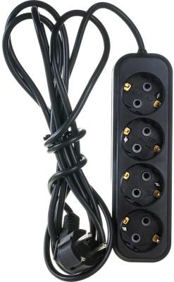 Gigant бытовой удлинитель с заземлением ПВС 3x0,75 4 гнезда 3м 80086