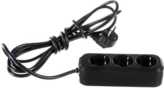 Gigant бытовой удлинитель с заземлением ПВС 3x0,75 3 гнезда 3м 80083