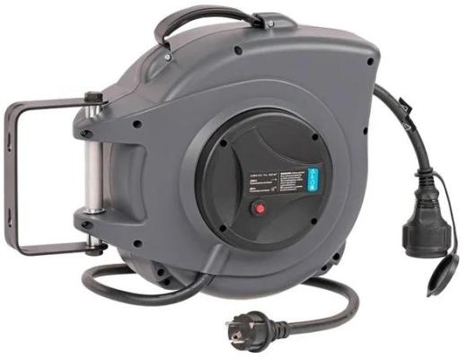 NORDBERG Удлинитель электрический на инерционной катушке, 15+1 м, 3x2,5 кв мм 2515-2,5