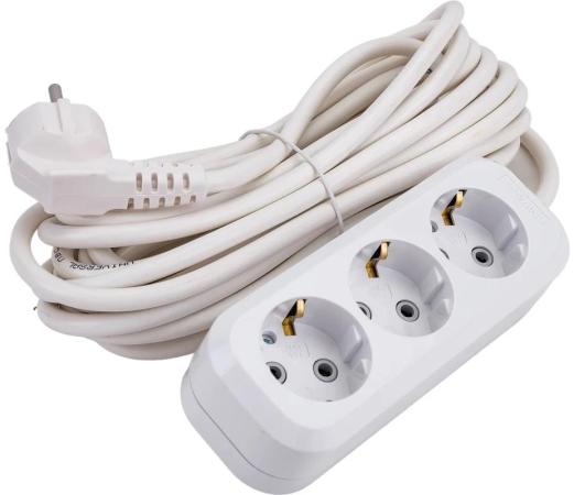 UNIVersal Удлинитель е-303а пвс 3/1,5 3гн. с заземлением, длина 7м (еврослот) 1724