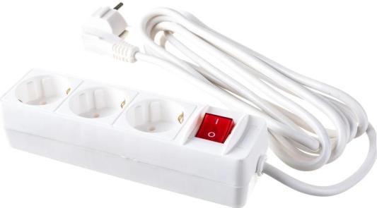 Союз Удлинитель быт. ТМ Союз 3500 Вт 3гн. ПВС 3м 481S-8303