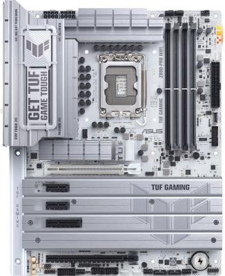 Материнская плата ASUS TUF GAMING Z890-PRO WIFI LGA1851 ATX 4xDDR5 2xPCIEx16 PCIEx4 2xPCIEx1 4xM.2 2xThunderbolt DP HDMI 2.5GLAN Wi-Fi 7