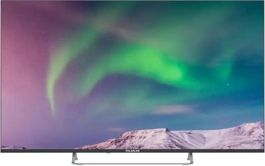 Телевизор QLED PolarLine 55" 55PQ71STC-SM черный 4K Ultra HD 60Hz DVB-T DVB-T2 DVB-C WiFi Smart TV (RUS)
