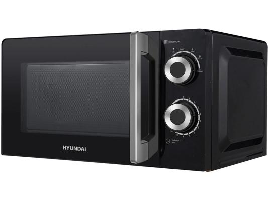 Микроволновая Печь Hyundai HYM-M2054 20л. 700Вт черный/серебристый