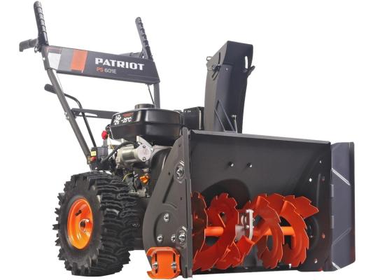 Снегоуборщик бензин. Patriot PS 601 E 7л.с.