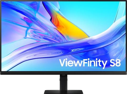 Монитор Samsung 32" S32D804UAI Black, 16:9, VA, 3840x2160, 5ms, 350cd, 60Hz, 1xHDMI, 1xDP, 3xUSB, USB-C, LAN, HAS