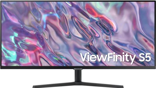 Монитор Samsung 34" S34C500GAI Black, 21:9, VA, 3440x1440, 5ms, 300cd, 100Hz, 2xHDMI, 1xDP