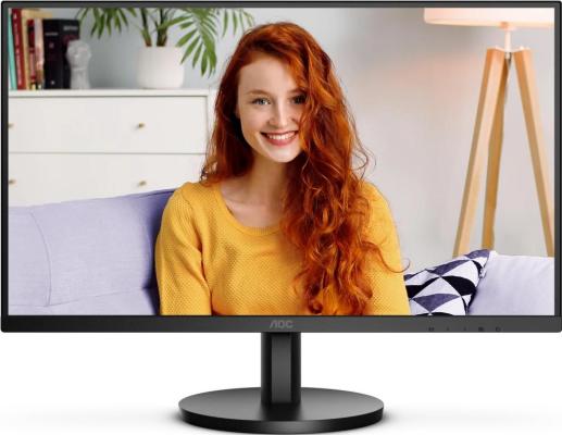 МОНИТОР 27" AOC U27B3A Black (4K, IPS, 3840x2160, 4 ms, 178°/178°, 350 cd/m, 20M:1, +2xHDMI 2.0, +DisplayPort 1.4, +MM)