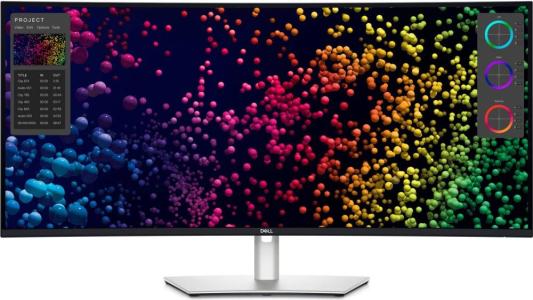 Dell 40"    U4025QW, Curved Thunderbolt™ Hub Monitor  2500R IPS Black Technology, 5120 x 2160 at 120 Hz, 2000:1, 21:9, 600 cd/m2 (HDR peak), 5 ms, H-AD, Built-in speaker 2 x 9 W"