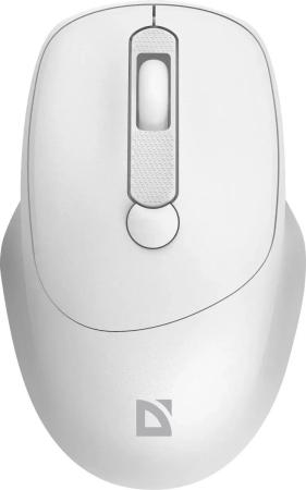 Беспроводная мышь Defender Feam MM-296 white (USB, 3 кнопки, оптическая, 1600dpi) (52297)