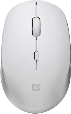 Беспроводная мышь Defender Auris MB-027 white (USB, 3 кнопки, оптическая, 1600dpi) (52028)