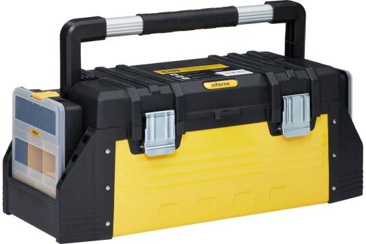 Inforce Ящик для инструмента 24,5 с 2 органайзерами 06-20-04