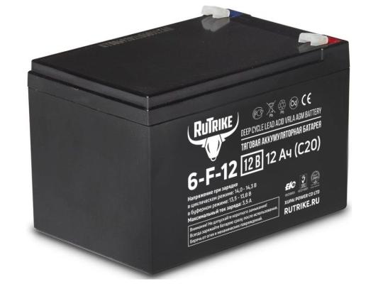 Батарея для ИБП Rutrike 6-F-12 12В 12Ач