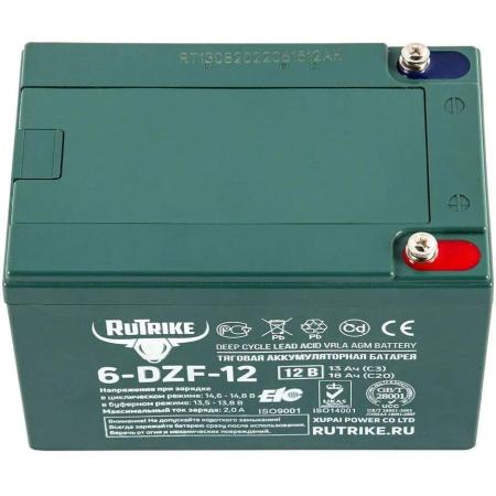 Батарея для ИБП Rutrike 6-DZF-12 12В 13Ач