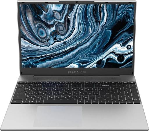 Ноутбук DIGMA PRO Breve 15.6", IPS, AMD Ryzen 5 Pro 5675U 2.3ГГц, 6-ядерный, 8ГБ DDR4, 512ГБ SSD,  AMD Radeon, Windows 11 Professional, серебристый [dn15r5-8dxw06]