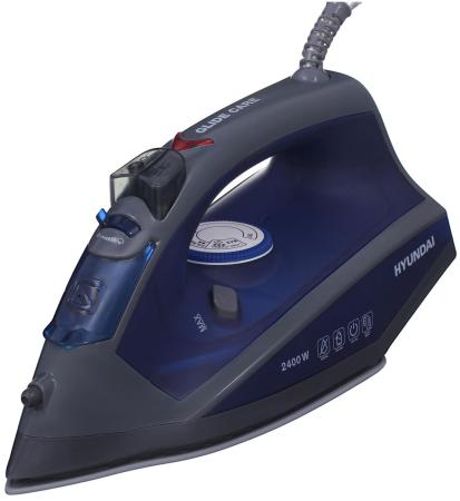 Утюг Hyundai H-SI01789,  2400Вт,  серый/темно-синий