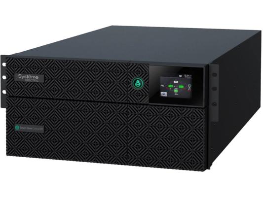 Источник бесперебойного питания Systeme Electriс SRT SRTSE6KRTXLIEC-NC 6000Вт 6000ВА черный