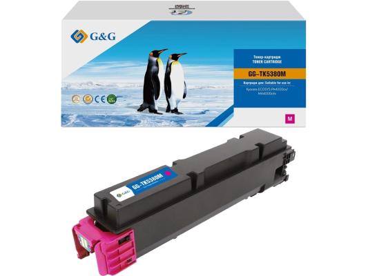 Картридж лазерный G&G GG-TK5380M TK-5380M пурпурный (10000стр.) для Kyocera ECOSYS PA4000cx/MA4000cifx