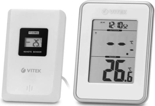 Погодная станция Vitek VT-6408 серебристый