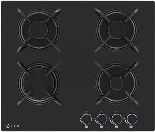 Газовая варочная поверхность Lex GVG 643 BBL черный