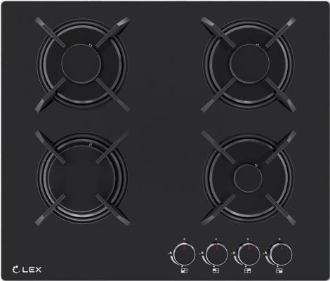 Газовая варочная поверхность Lex GVG 643A BBL черный