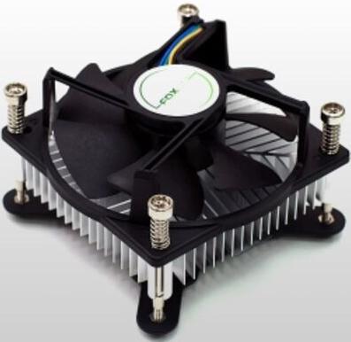 Охлаждение CPU/ Foxline D65 Intel CPU cooler, AlCu, LGA115*, TDP 65W, Hight 17mm