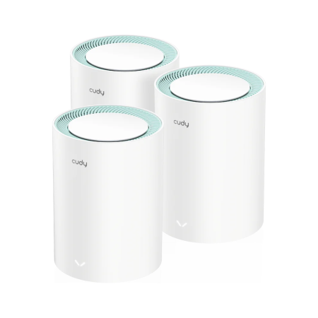Гигабитная Mesh система Cudy M1300 (3-Pack) / Wi-Fi 5 AC1200, с поддержкой VPN
