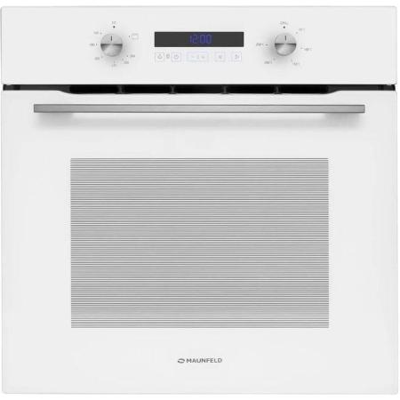 Духовой шкаф Газовый Maunfeld MOGM703W белый