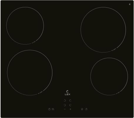Варочная поверхность Lex EVH 640A BL черный