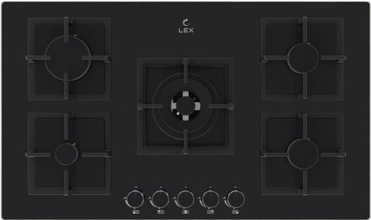 Газовая варочная поверхность Lex GVG 954 BBL черный