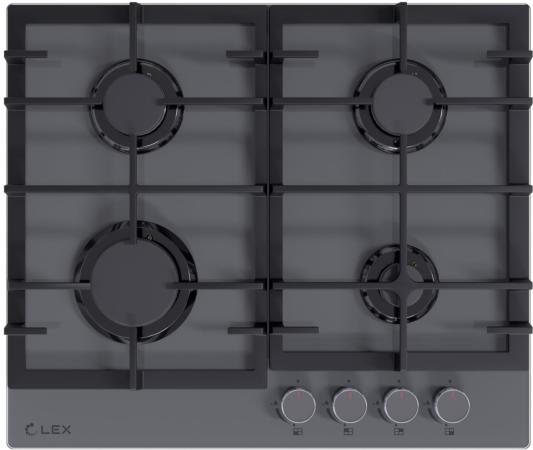 Газовая варочная поверхность Lex GVG 642A GR серый
