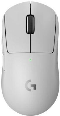 Мышь Logitech G Pro X Superlight 2 белый оптическая 32000dpi беспров. USB/USB-C 4but (910-006640)