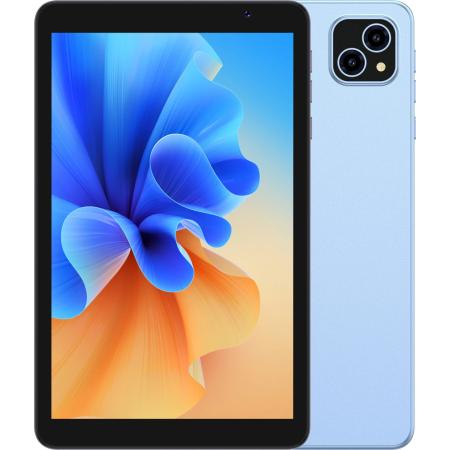 Планшет Digma Q8 SC9863A (1.6) 8C RAM3Gb ROM32Gb 8" IPS 1280x800 4G 2Sim Android 14 голубой 5Mpix 2Mpix BT WiFi microSD 128Gb 4500mAh