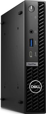 Неттоп Dell Optiplex 7020 Micro i3 14100T (2.7) 8Gb SSD512Gb UHDG 730 Windows 11 Professional GbitEth WiFi BT 65W мышь клавиатура черный (7020-3851)