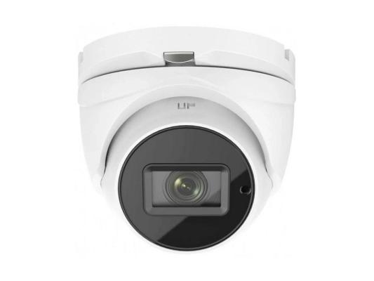 HiWatch DS-T283(B)(2.8mm) Купольная аналоговая камера, 1920x1080, 2 Мп, CMOS, 25 кадр/сек, EXIR до 20 м, IP66, пластик