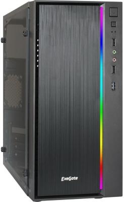 Корпус microATX Exegate mEVO-9301 Без БП чёрный (Уценка, б/у)
