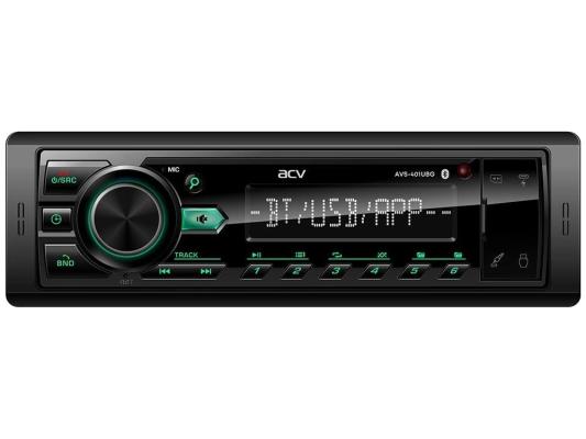 Автомагнитола ACV AVS-401UBG 1DIN 4x50Вт v5.0 AUX 2 (43342)