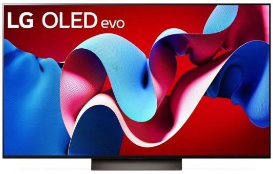 LG 65" OLED65C4RLA.ARUG темно-серый {Ultra HD 120Hz DVB-T DVB-T2 DVB-C DVB-S2 USB WiFi Smart TV}