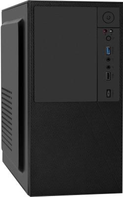 Корпус Minitower ExeGate BAA-308UC-AAA350 (mATX, БП AAA350 с вент. 8см, 1*USB+1*USB3.0+1*TypeC, HD Audio, черный)